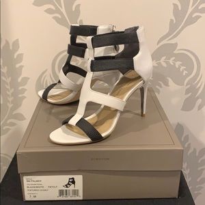 Black and White BCBG Palmer Heels size 7